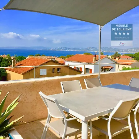Apartment Avec Splendide Vue Mer, A 200 M De La Plage, Golfe De Saint-tropez